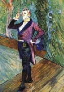 Henri de toulouse-lautrec Henry Samary oil painting